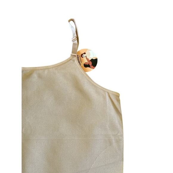 Shapermint Essentials Women's All Day Everyday Scoop Neck Cami Size XXL Oat NWT - Picture 3 of 8